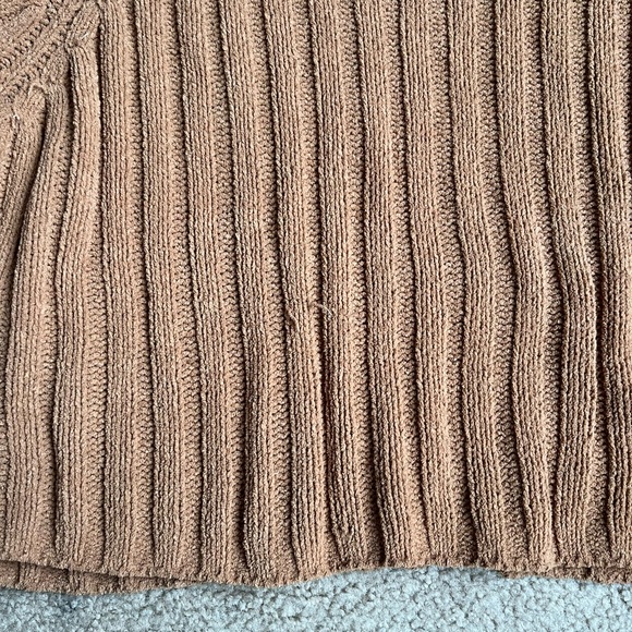 American Eagle Outfitters Chenille Brown Sweater - Picture 9 of 11